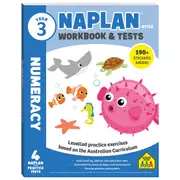 Year 3 NAPLAN style Numeracy Workbook and Tests - Hinkler