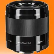 Sony E 50mm f/1.8 OSS Lens (Black) - Brand New
