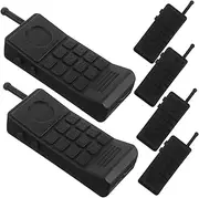 Vaguelly 6pcs Unicorn Army Games Cooking Camping Essentials Hunting Plastic Black
