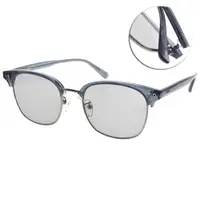 在飛比找PChome24h購物優惠-PAUL HUEMAN 太陽眼鏡 眉框方框款(透藍-灰鏡片)