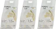 Kungfu Cat Original Tofu Cat Litter, 17.5 Lite (3-White)
