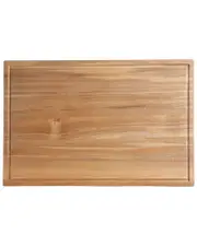 Kenmore Kenosha 29in Acacia Wood Cutting Board with Groove Handles