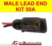 ANDERSON PLUG 50A COVER LARGE GLAND DUST CAP LEAD END. WEATHERPROOF MOUNTING KIT