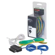 Curt 58531 5-Way Flat Connector w/ 60" Bonded Wire, Car End