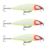 3x Rapala 9.5cm Countdown Sinking Hardbody Balsa Fishing Lures - Gilded Clown