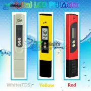 Digital LCD PH Meter TDS EC Water Purity PPM Filter Hydroponic Pool Tester