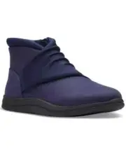 Clarks Women's Cloudsteppers Breeze Dusk Booties Dark Navy Size 8.5m