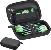 Casemaster Sentinel 6 Dart Case Holds Extra Accessories Tips Shafts and Flights