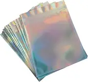 ROMISBABA 100PCS Stylish Zipper Sealed Plastic present Bags Jewelry Pouches for Home Party and Store Use and Packaging for Beads and Accessories