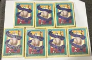 12 Baseball Hall of Fame Heroes Cards Stamp Set factory sealed