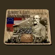 Robert E. Lee Headquarters Gettysburg, Pa American Civil War themed mouse pad