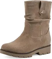 [WHITE MOUNTAIN] KIDS Girls' Gluey Lug Sole Mid Shaft Bootie