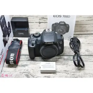 Canon EOS 700D 單機身 原廠公司貨 快門數41490張