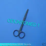 Operating Scissors Straight 4.5" Sharp/Blunt Black Coated Surgical Instruments