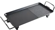 48x28cm Electric Up to 2000W BBQ Grill Teppanyaki Non-stick Hot Plate Griddle Smokeless