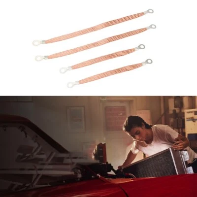 Wide Range Application Engine Ground Strap Copper Cable Kit for Car Truck