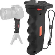 Camera Handle Grip,1/4" Handheld Stabilizer with Wrist Strap Support Mount
