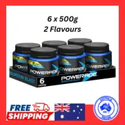 Powerade Isotonic 2 Flavours Sports Powder 6 x 500 g Isotonic sports drink
