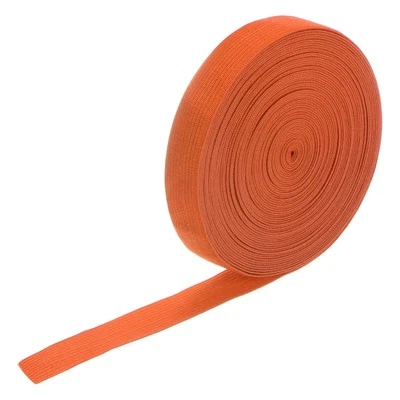 Elastic Bands for Sewing, 0.8 Inch 11 Yards Knit Elastic Spool [Orange Red]