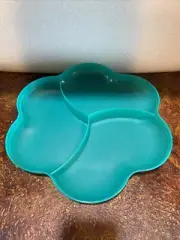 Tupperware Chip N Dip Replacement Lid COVER ONLY - Alpine Green