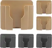 Angoily Stable Reliable Wall Phone Bracket Self Adhesive Smartphone Storage Organizer for Office Kitchen