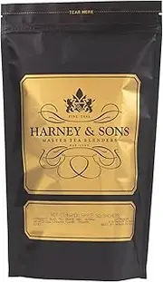 Harney and Sons Hot Cinnamon Spice, Bag of 50 Sachets, Black Tea w/Orange Pieces and Cloves (Pack of 1) (Packaging may vary)