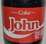 Share A Coke With John Personalized Gift Coca Cola Bottle 20 Oz. 2025