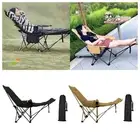 Reclining Camping Chair Folding Camp Chair for Sunbathing Outdoor Traveling