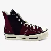 Converse Chuck 70 Plus Hi Dark Beetroot Egret Black Mens Athletic Sneaker