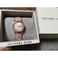 在飛比找蝦皮購物優惠-出清閒置全新品 Michael Kors MK 菱格皮帶石英