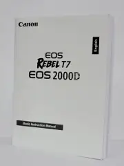 Canon Rebel T7 EOS 2000D Instruction Owners Manual Book NEW