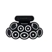 Electronic 9-Pads Digital Drum Pads USB Roll up Drum Set Silicone Electric Drum