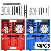 14pcs Bearing Splitter Gear Puller Set Fly Wheel Separator Removal Tool Kit