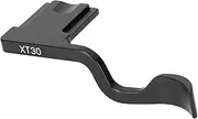 RIZGHWOY High Durability Camera Thumb Up Grip for Fuji X‑1 X‑T2 ‑T3 ‑T10 ‑T20 ‑T30 Sturdy Aluminum Alloy Material (Black)