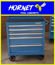 HORNET 5 DRAW TROLLEY TOOL CABINET CART