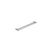 Nero Mecca Care 25mm Grab Double Towel Rail 900mm Chrome NRCR2530DCH