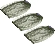 3Pcs Mosquito Net Caps for Outdoor Protection Face and Neck Covering for Hiking Camping and Fishing Lightweight Bite Head Net for Insect Defense