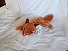 Ty Beanie Baby Sly the Fox 1996 Near Mint Condition