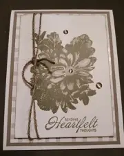 Stampin up card making kit - Heartfelt Wishes