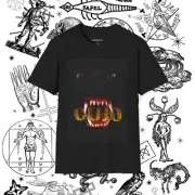 Stephen Kings Cujo - Faded and Vintage Horror Movie Poster Tee - T-shirt -