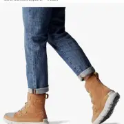 Sorel NWB Size 9 Explorer Next Joan WP in Tawny Buff , moonstone‎ boots