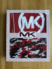 Michael Kors Men Two Piece Pajama Set Lounge Pants & T Shirt RED Camo SZ XL NEW