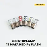 MATA LED STOP LIGHT CORN MODEL 13 EYES 每件閃購後燈泡摩托車變化