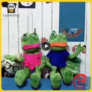 45cm Sad Frog Plush Toy Soft Stuffed Pillow Expression Pepe The Sad Frog Animal