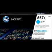 HP 657X Cyan LaserJet Toner Cartridge