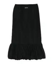Elastic waist skirt EU38 Black