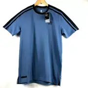 Under Armour Tee Unstoppable Mens Striped Short Sleeve Thunder Sz Medium 1329276