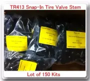 LOT 150 TR413 STANDARD 1 1/4" LENGTH TUBELESS TIRE VALVE STEMS