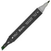 Born Professional Dual-Tip Artist Marker Grass Green G483