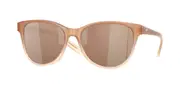 Costa Del Mar Catherine Polarized 201206 Men's Sunglasses Brown Size 57